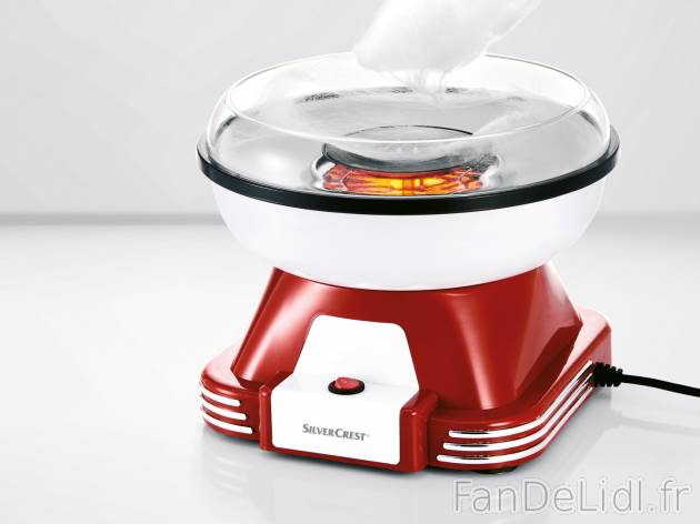 Appareil à barbe à papa 500 W , le prix 19.99 € 
- Env. Ø 27,7 cm x 21,6 cm
- ...