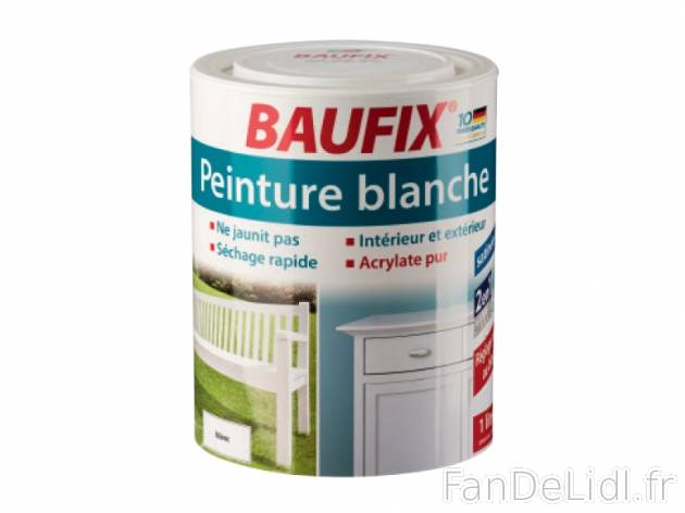 Peinture , prezzo 4,99 € per Le pot de 1 L au choix 
- Appropriée pour le bois, ...