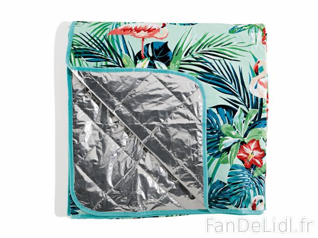 Couverture de pique-nique XXL , le prix 11.99 € 
- Env. 200 x 200 cm
- Dessous ...