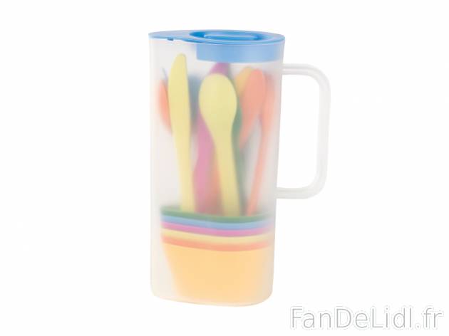 Vaisselle de pique-nique , le prix 3.99 € 
- Résiste à des températures de ...