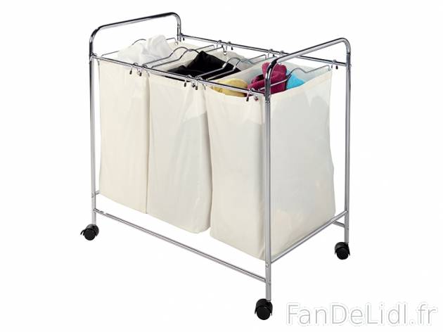 Chariot de tri pour le linge , prezzo 24,99 € per L\&#039;unité 
- * Dont ...