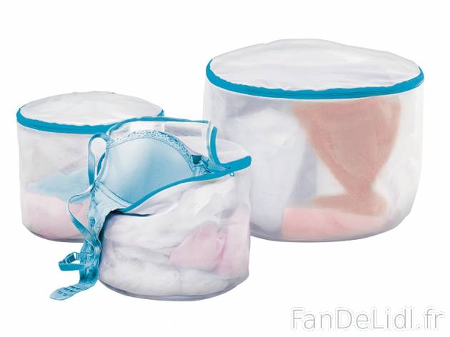Filets à linge ronds ou rectangulaires , prezzo 2,99 € per Le lot au choix 
- ...