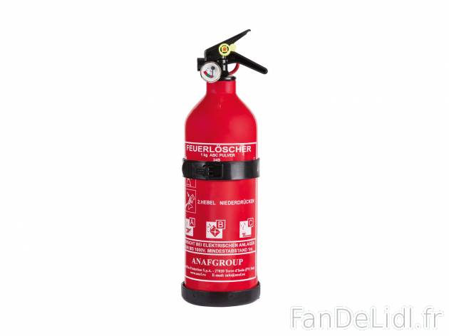 Extincteur avec manomètre , le prix 9.99 &#8364; 
- Extincteur &agrave; ...