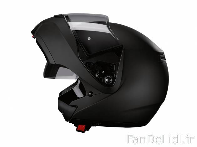 Casque de moto modulable , le prix 59.99 &#8364; 
- Ex. Coque ext&eacute;rieure ...