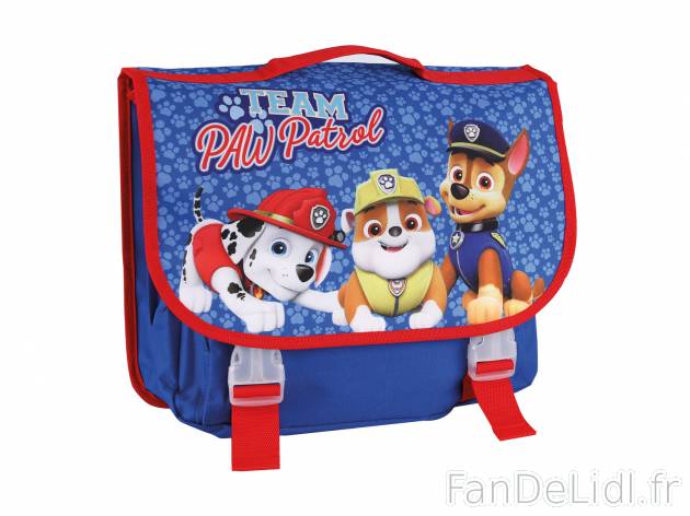 Cartable d’écolier Pat Patrouille® ou Reine des neiges® , le prix 13.99 &#8364; ...