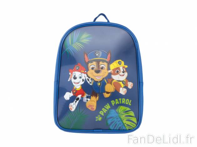 Sac à dos Reine des neiges® , Pat Patrouilles® et Cars® , le prix 3.49 &#8364; ...
