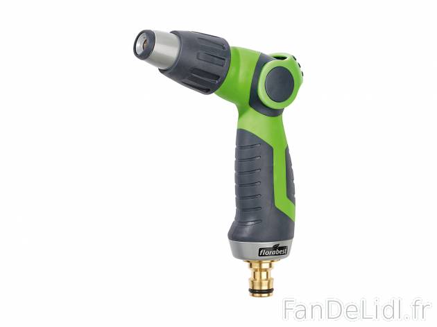 Pistolet d’arrosage , le prix 4.49 &#8364; 
- Compatible avec tous les raccords ...