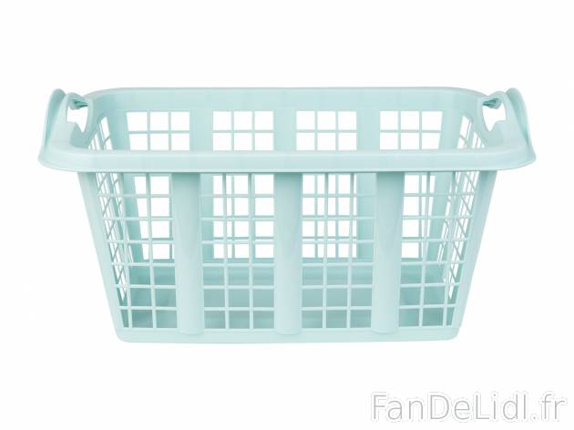Panier à linge , le prix 3.99 € 
- Env. 37 L
- 2 coloris au choix- * Dont 0.06 ...