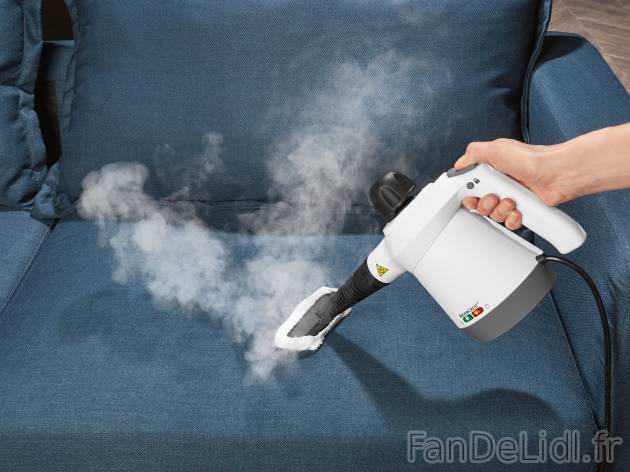 Nettoyeur vapeur à main , le prix 19.99 € 
- Pour la robinetterie, les lavabos, ...