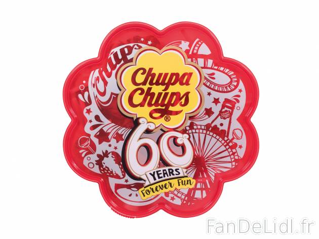 Chupa Chups 60 mini sucettes , le prix 3.59 €