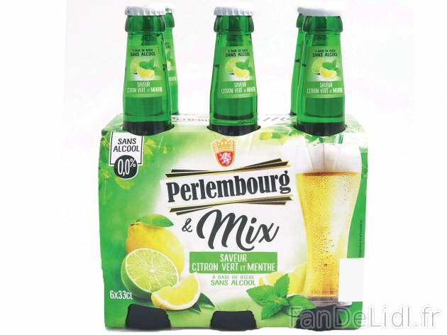 6 Bières sans alcool saveur mojito1 , le prix 3.19 &#8364;