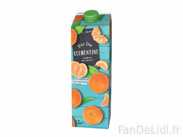 Pur jus de clémentine1 , le prix 1.79 &#8364;