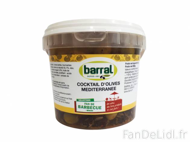 Seau d&apos;olives1 , le prix 2.99 &#8364; 
- Au choix : cocktail d&#39;olives ...