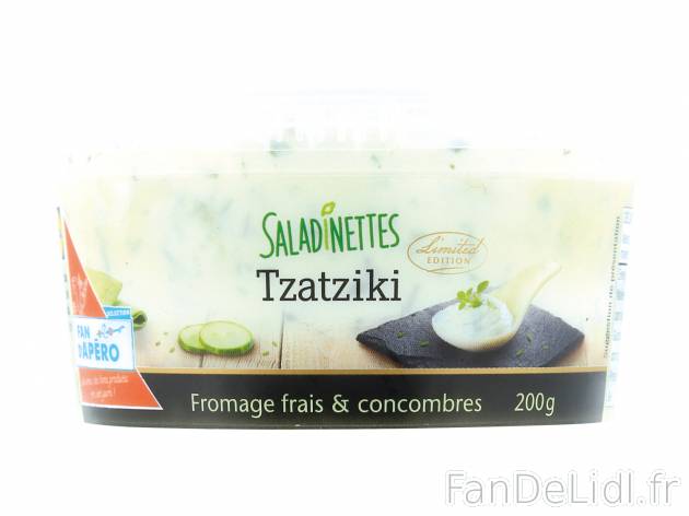 Tzatziki1 , le prix 1.29 &#8364;