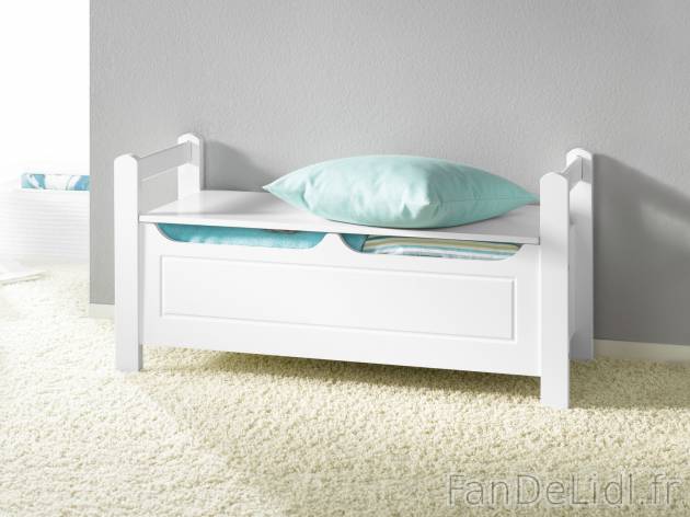 Banquette avec coffre , le prix 39.99 € 
- Env. 88 x 43 x 38 cm (l x h x p)
- ...