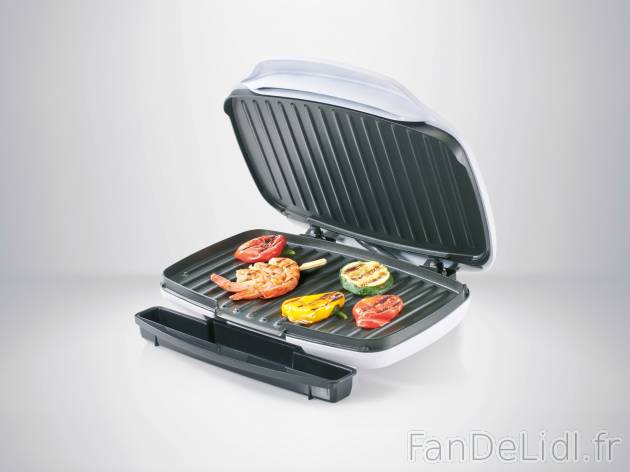 Gril multi-usage , le prix 16.99 € 
- Revêtement anti-adhérent
- 1 000 W
- ...