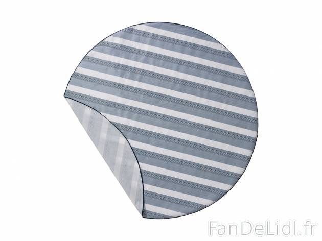 Nappe ronde ou rectangulaire , le prix 4.99 € 
- Au choix : Ø env., 160 cm ou ...