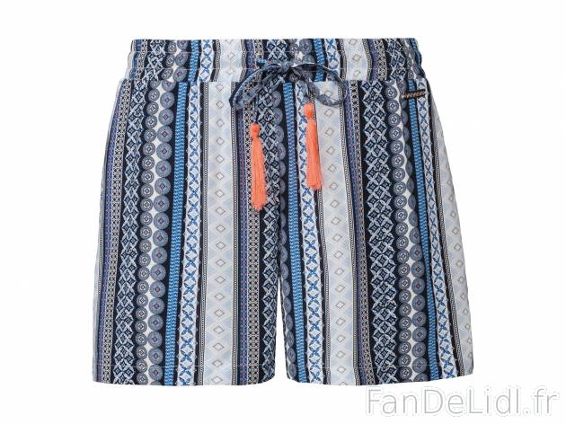 Short , le prix 5.99 € 
- 100 % viscose
- 2 coloris au choix
- Autre modèle ...