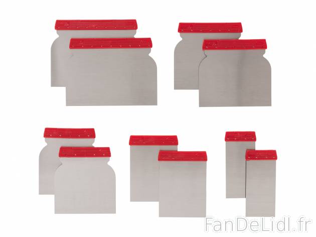Spatules , le prix 2.49 € 
- Au choix : spatules japonaises, lame en acier carbonne ...