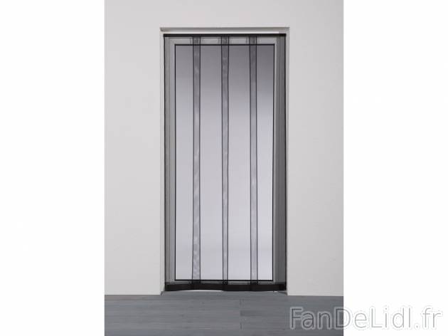 Moustiquaire rideau à lamelles pour porte , le prix 4.49 € 
- Résiste aux UV
- ...