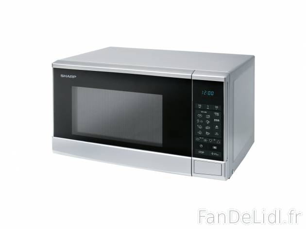 Micro-ondes , le prix 69.99 € 
- 800 W
- Env. 20 L
- 10 niveaux de puissance
- ...