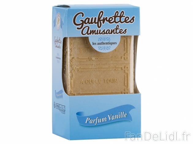 Gaufrettes Amusantes , prezzo 1.79 € per 175 g, 1 kg = 10,23 € EUR. 
- Saveurs ...