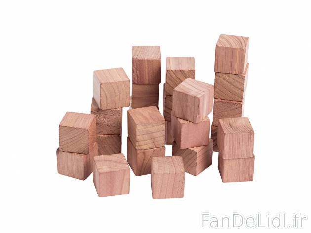 Antimites , le prix 1.49 € 
- Lot de 24
- En bois de cèdre de Virginie non ...