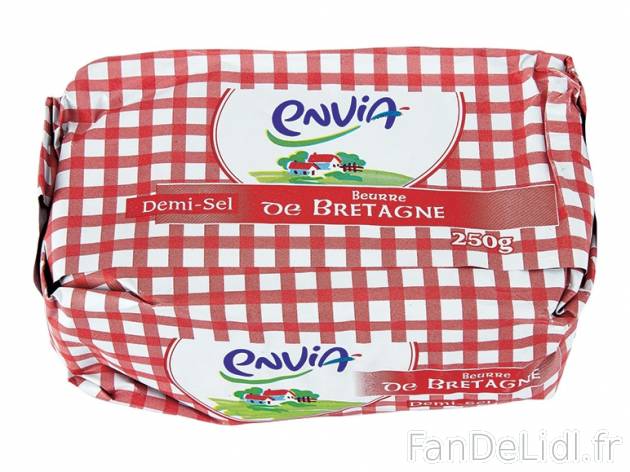 Beurre de Bretagne demi-sel , prezzo 1.39 € per 250 g, 1 kg = 5,56 € EUR.