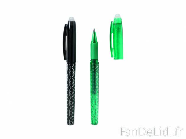 Stylos rollers effaçables ou 4 couleurs effaçable , le prix 1.49 € 
- Au choix ...