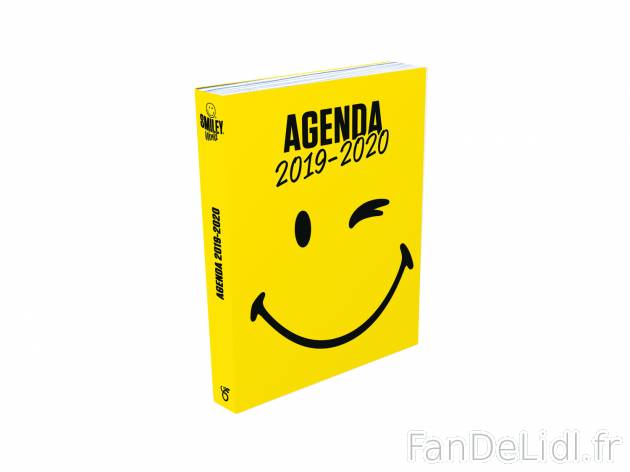 Agenda Smiley , le prix 1.99 &#8364;