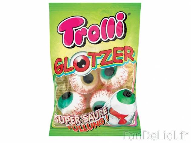 Bonbons œil d\&#039;Halloween , prezzo 1.29 € per 75 g, 1 kg = 17,20 € EUR.
