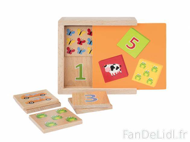 Boîte d’apprentissage en bois , le prix 3.99 € 
- Au choix : boîte d&apos;apprentissage ...