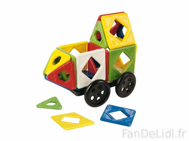 Jeu de construction magnétique , le prix 14.99 € 
- A partir de 18 mois
- Autre ...
