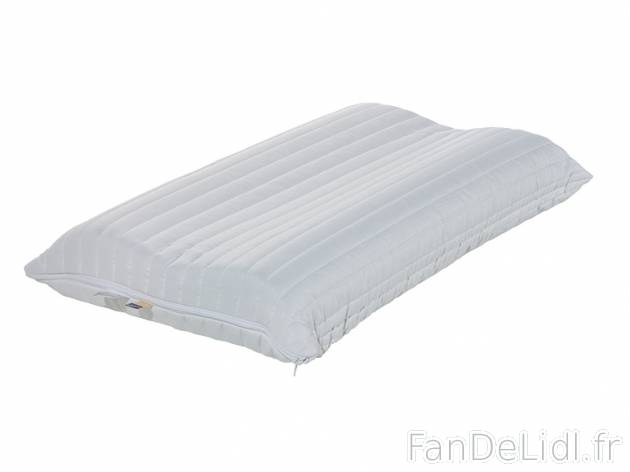 Oreiller ergonomique 2 duretés , prezzo 9.99 € per L\&#039;unité 
- Ex. ...