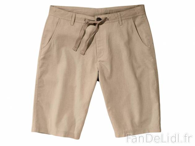 Bermuda en lin et coton , prezzo 8.99 € per L&apos;unité au choix 
- Ex. ...