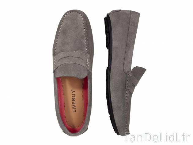 Mocassins bateau en cuir , prezzo 19.99 € per La paire au choix 
- Ex. : dessus ...