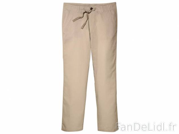 Pantalon en lin et coton , prezzo 9.99 € per L&apos;unité au choix 
- Ex. ...