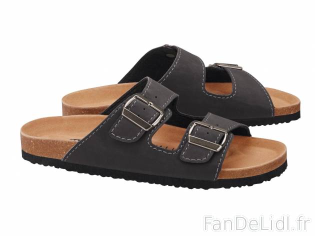 Mules , prezzo 6.99 € per La paire au choix 
- Ex. : dessus polyuréthane, doublure ...