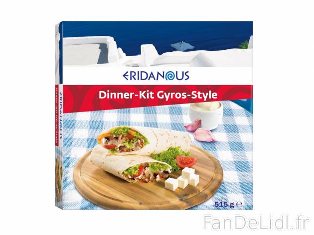 Kit pour pita1 , le prix 1.99 €