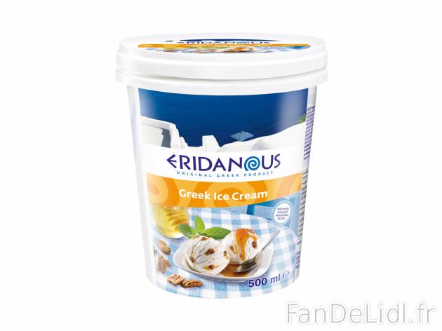Yaourt glacé au miel et noix de pécan caramélisées1 , le prix 1.69 €