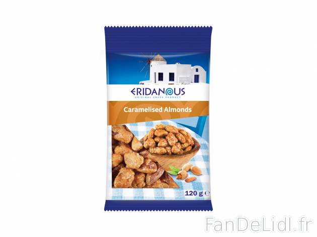Noix caramélisées1 , le prix 1.09 € 
- Au choix : amandes ou noix de cajou ...