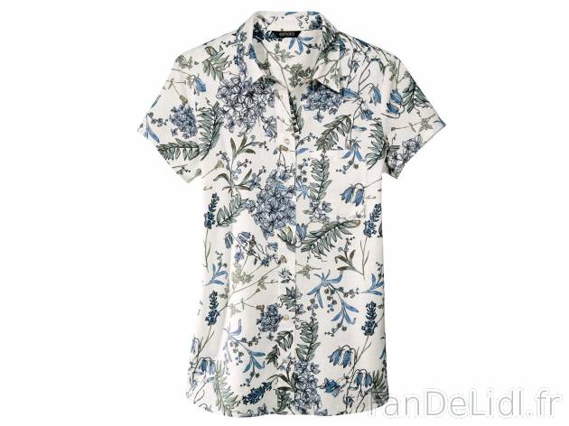 Chemisier en lin et coton , prezzo 9.99 € per L&apos;unité au choix 
- Ex. ...