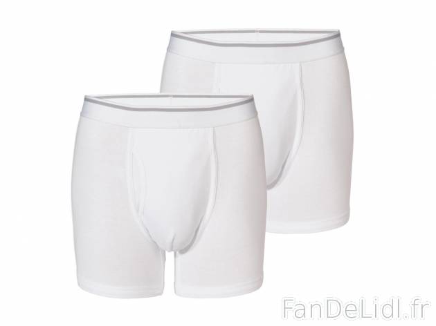 2 boxers côtelés , prezzo 4.99 € per Le lot au choix 
-  Ex. : 100 % coton