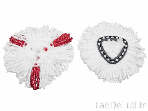 Housses pour balai Easy Wring&Clean , le prix 11.99 € 
- Fibres blanches ...