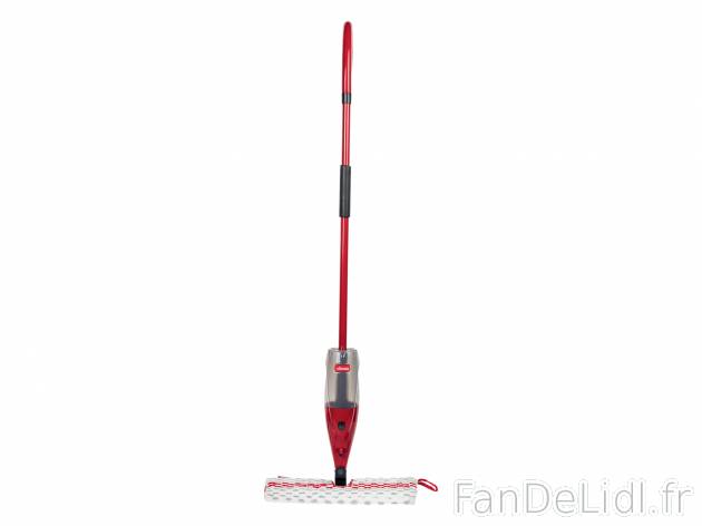 Balai vaporisateur Spray&Clean Vileda, le prix 19.99 € 
- Housse en microfibre ...