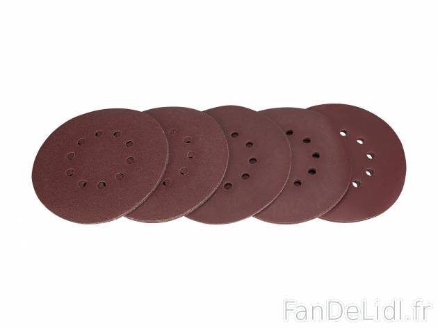 Papier abrasif pour ponceuse murs et plafonds , le prix 6.99 € 
- Set de 30 : ...