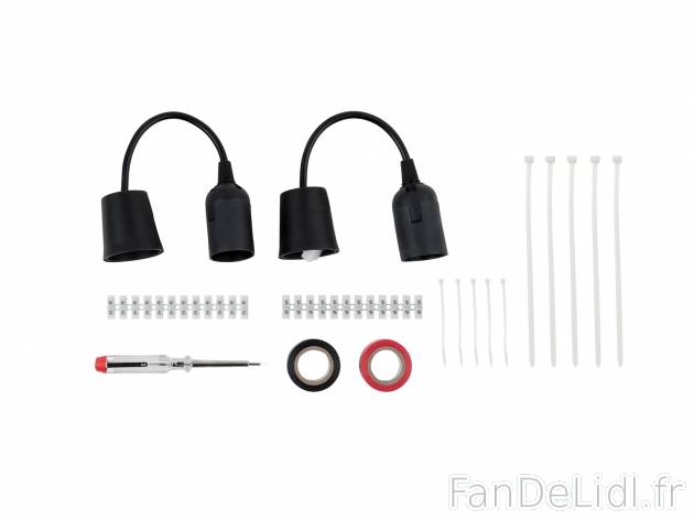 Set d’éclairage , le prix 5.99 € 
- Source d’éclairage pour les travaux ...