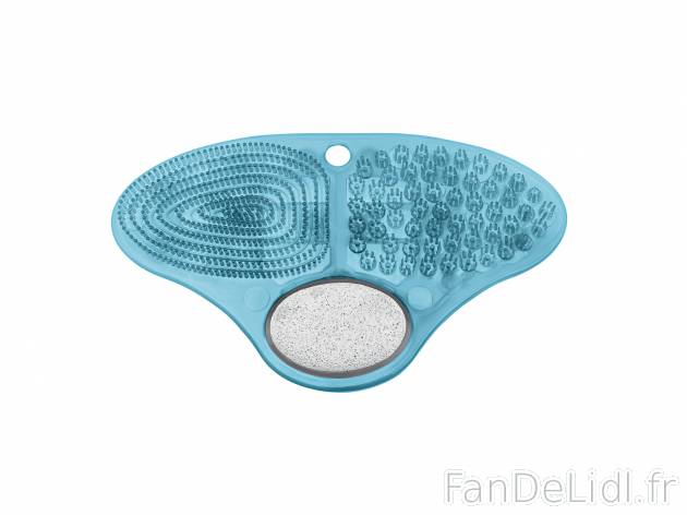 Tapis de massage pour pieds , le prix 4.99 € 
- 3 en 1 : enlever les callosités, ...