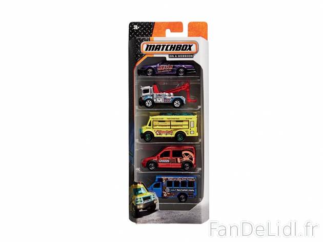 Voitures miniatures , prezzo 5.99 € per Le set au choix 
- Set de 5 pièces 
- ...
