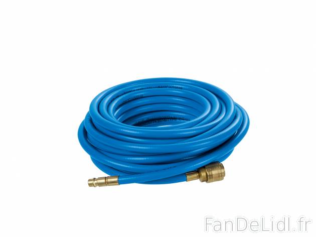 Tuyau pneumatique Parkside , le prix 9.99 €  
-  Max. 16 bar (à 23 °C)
-  Env. 10 m